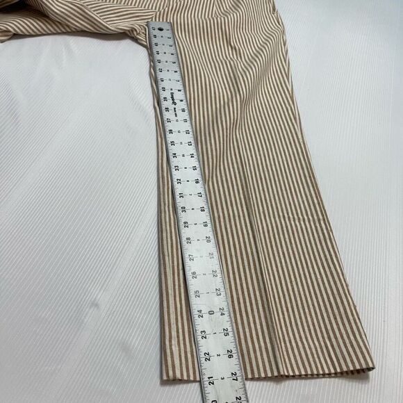 Spartina 449 Stripe Trousers Casual Pants Size 14 - Picture 6 of 10